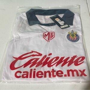 Chivas De Guadalajara Away 24-25 Men's  Soccer Jersey White - Medium